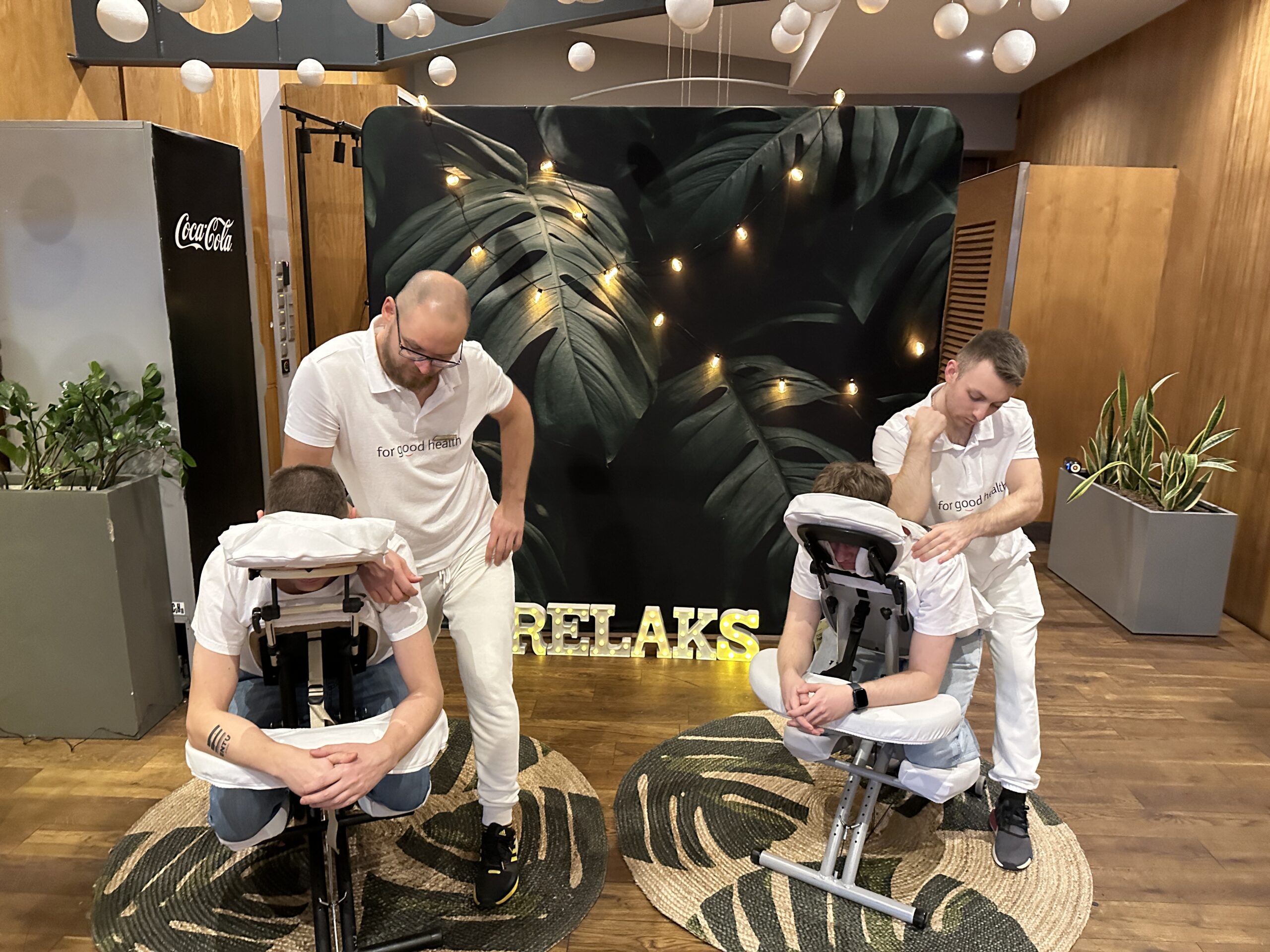 masaż biurowy For Good Health