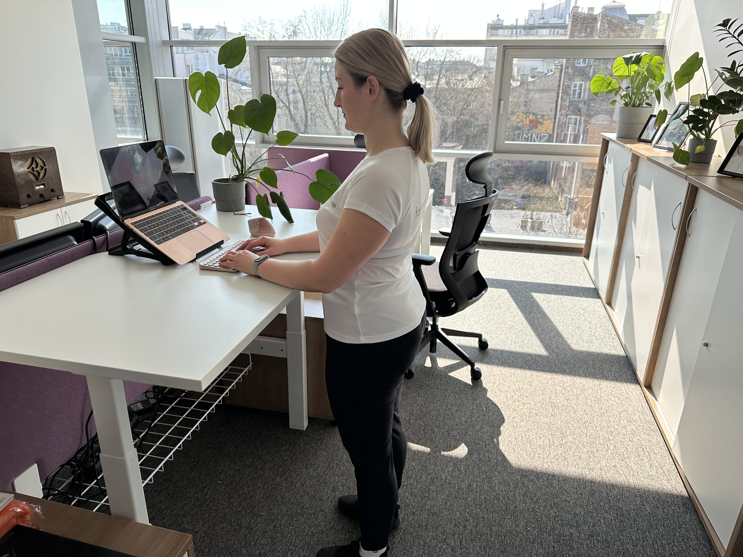 stacja do pracy na stojąco For Good Health