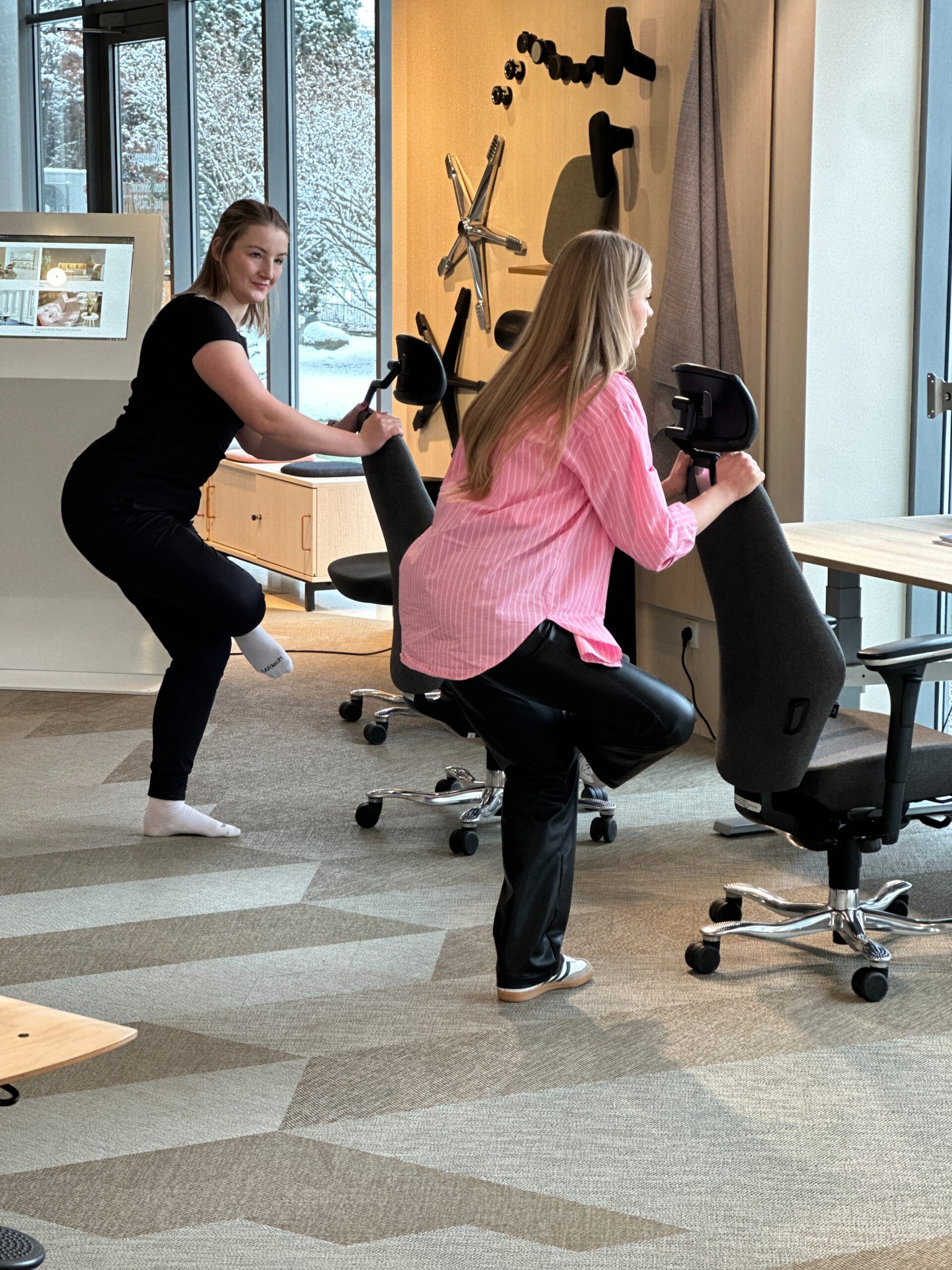 ćwiczenia przy biurku For Good Health