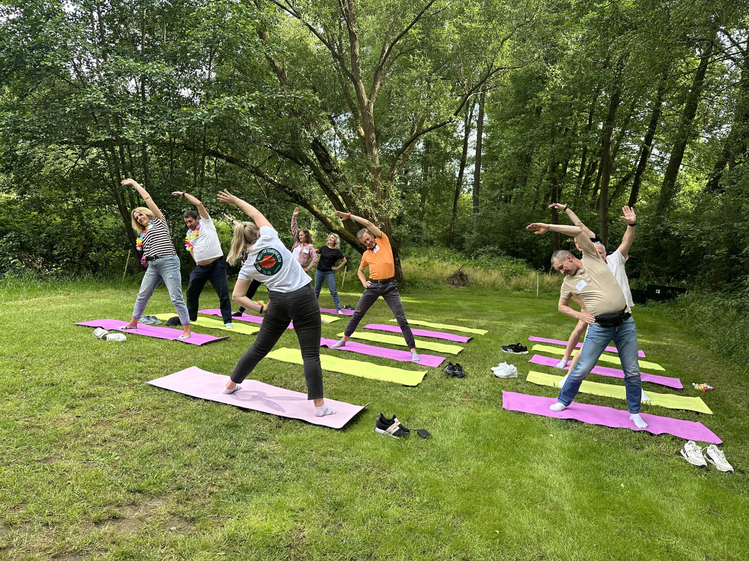 joga w biurze for good health