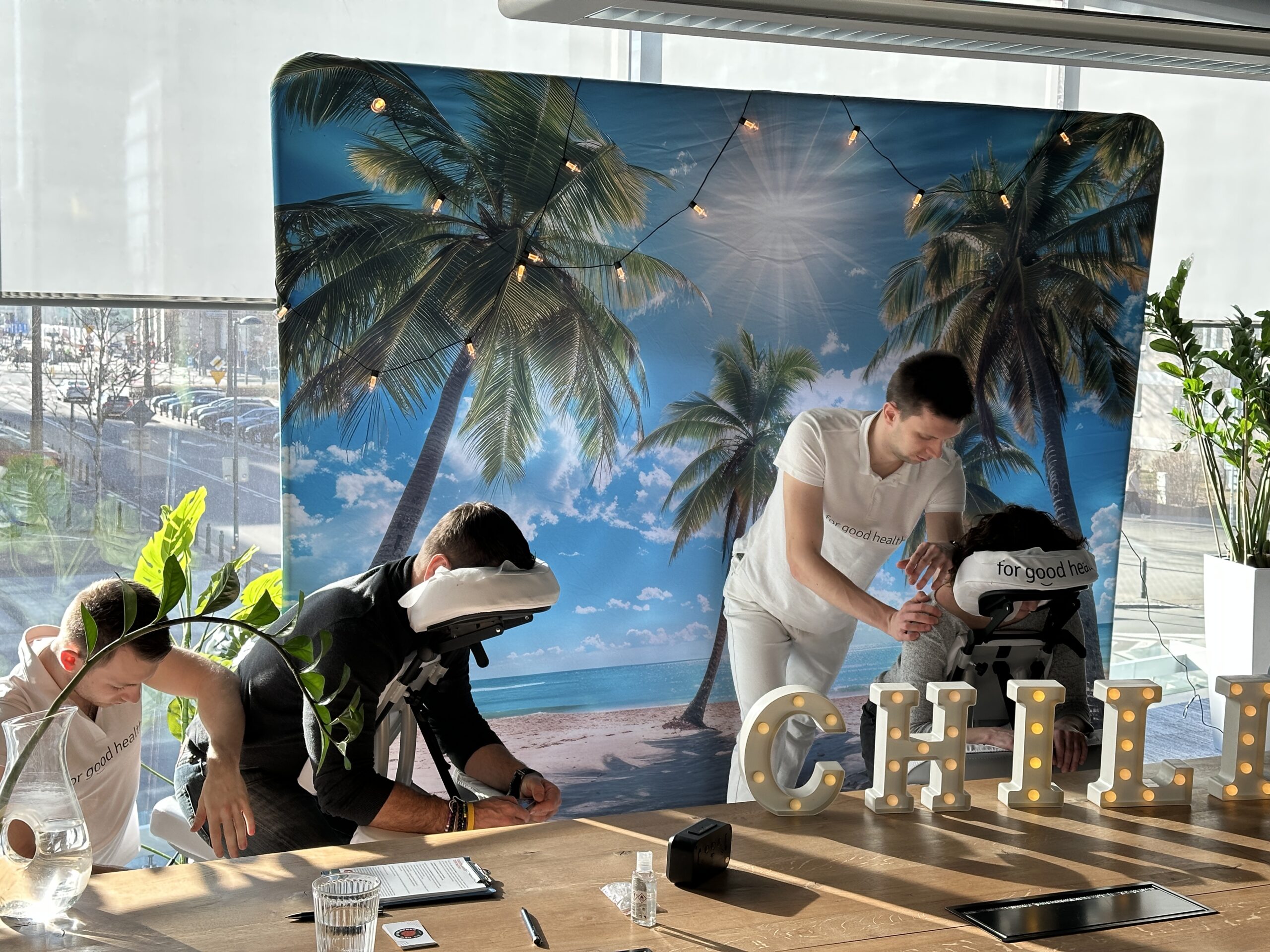 masaż biurowy For Good Health