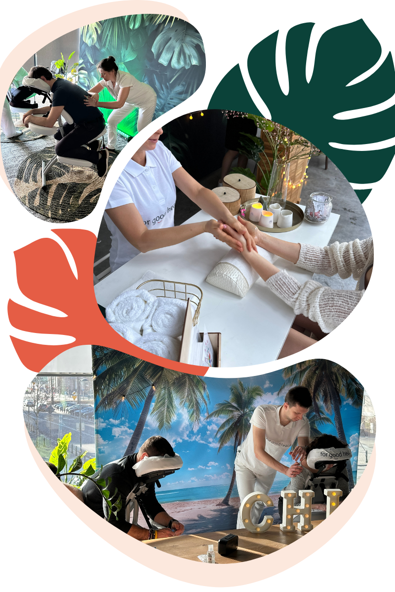 Masaż pleców - idealny na eventy | FGH.com.pl