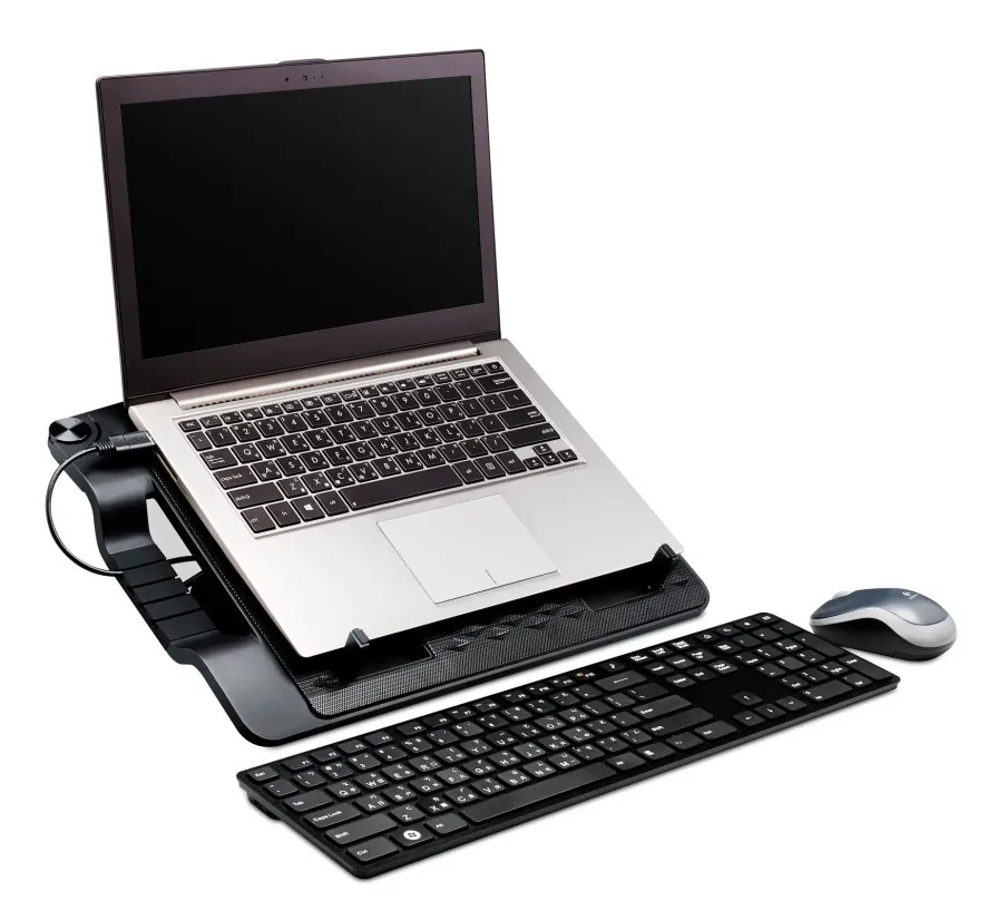 ergonomiczne ustawienie laptopa